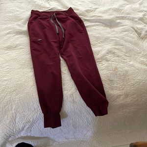 XXS/Petite Burgundy Joggers Figs